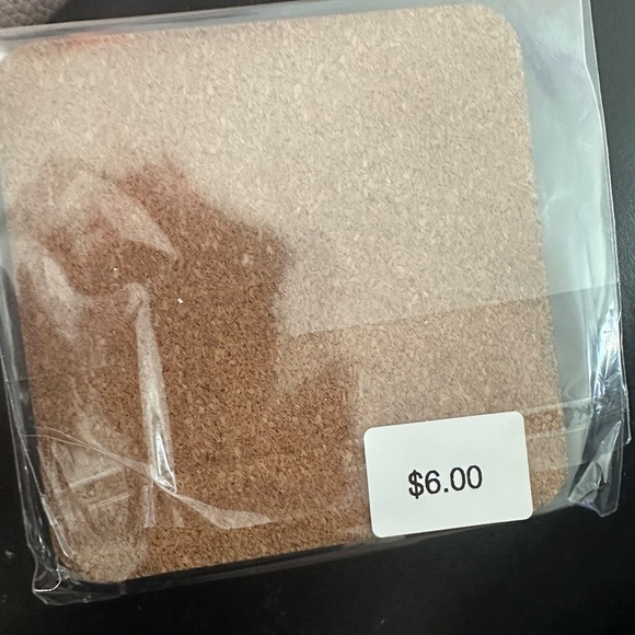 Post Malone Black and Yellow Coaster Set - Picture 2 of 2